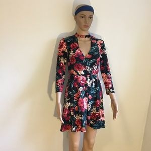 Floral Fashionable Floral Dress